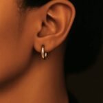 10k Gold Mini Hoop Earrings 15mmx 2mm