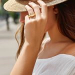 14K Yellow Gold Horseshoe Ring