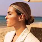 14k White Gold Ball Stud Earrings 8mm 14k White Gold Ball Stud Earrings 8mm