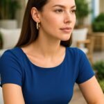 14k Yellow Gold Wedding Band Hoops 35mm x 7mm