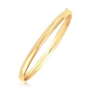 Classic Bangle 14k Yellow Gold (5.00 mm)