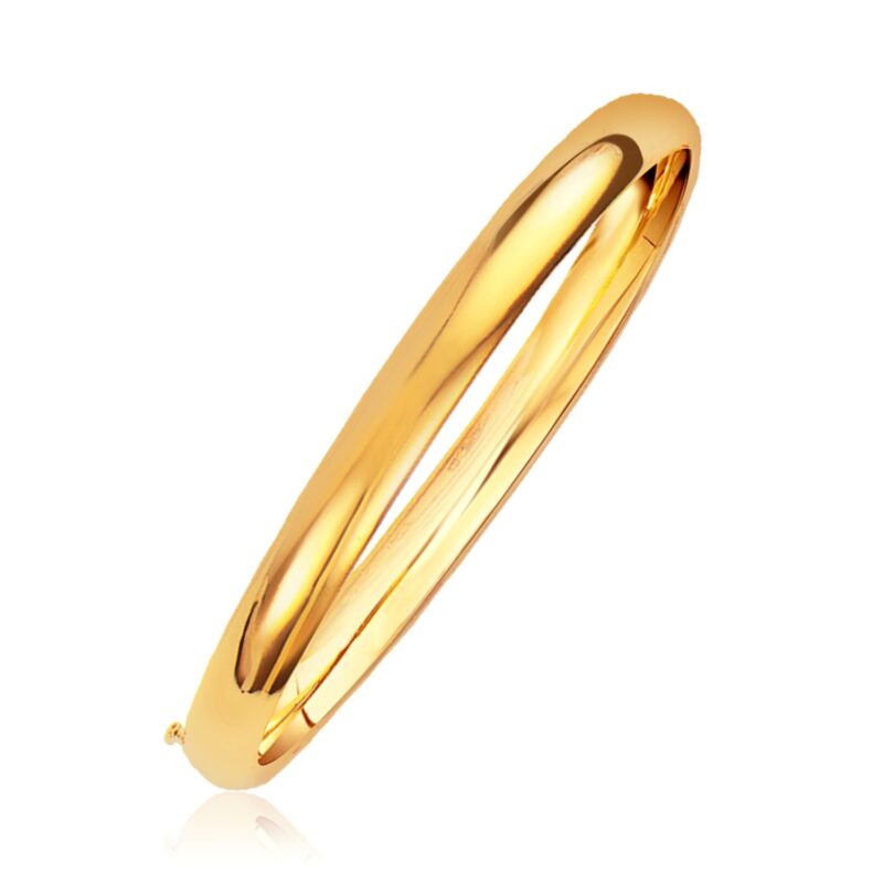 Classic Bangle 14k Yellow Gold (6.00 mm)