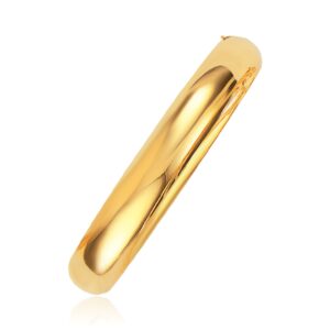 Classic Bangle 14k Yellow Gold (10.00 mm)