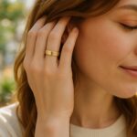 14k Yellow Gold Comfort Fit Wedding Band (6.00 mm) for women