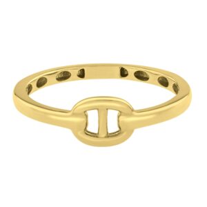 Mariner Link Ring 14K Gold