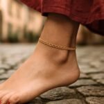 Real 10k Yellow Gold Mariner Link Anklet 3.2mm 10 Inch