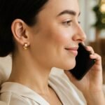 Real 14K Yellow Gold Small Wide Flat Hoop Earrings