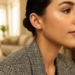 Real 14k Rose Gold Crystal Cut Textured 5mm Ball Stud Earrings