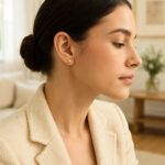 Real 14k Yellow Gold Round 5mm Ball Stud Earrings Real 14k Yellow Gold Round 5mm Ball Stud Earrings