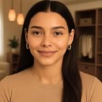 Small Rice Bead Hoop Earrings in 14K Yellow Gold