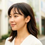 Women 14k White Gold Classic Round 5mm Ball Stud Earrings