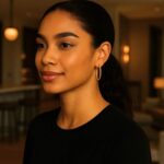 14k Yellow Gold 25mm Hoop Earrings 3mm Thick