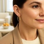 14k Yellow Gold Simple 2mm x 30mm Tube Hoop Earrings