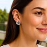 16mm Open Love Knot Earrings Sterling Silver 16mm Open Love Knot Earrings Sterling Silver