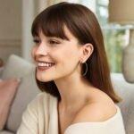 40mm Round Classic Hoop Earrings 14K Yellow Gold 2mm Thick