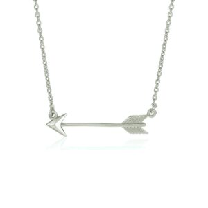Sterling Silver Arrow Necklace