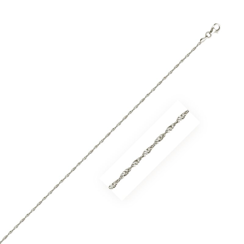 Sterling Silver Singapore Chain (1.50 mm)