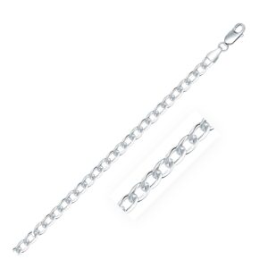 Sterling Silver Curb Chain (4.70 mm)