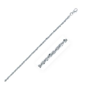 Sterling Silver Sparkle Chain (2.2 mm)