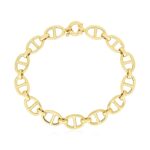 14k Yellow Gold Mariner Link Bracelet (8.80 mm) High Polish