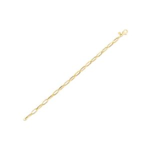 14k Yellow Gold La Goccia Link Bracelet (5.00 mm)