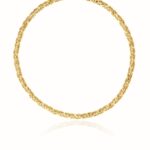14k Yellow Gold Fancy Byzantine Chain Necklace 18 Inch 6 mm 10 gram 14k Yellow Gold Fancy Byzantine Chain Necklace 18 Inch 6 mm 10 gram