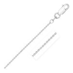925 Sterling Silver Round Cable Chain Necklace (2.6 mm)