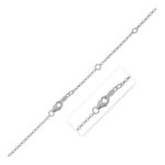 Double Extendable Cable Chain in 14k White Gold (1.4 mm) Double Extendable Cable Chain in 14k White Gold (1.4 mm)