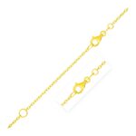 Extendable Cable Chain in 14k Yellow Gold 1.2 mm
