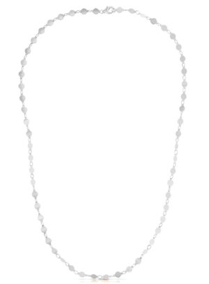 14k White Gold Necklace with Polished Mini Circles