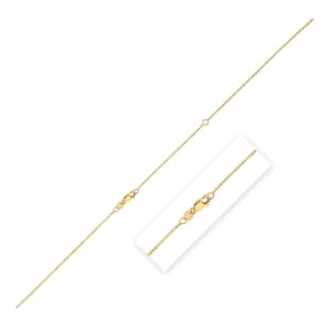 Small Round Balls Bead Chain Necklace Double Extendable Real 14k Yellow Gold 1 mm