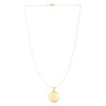 14k Yellow Gold Tree of Life Locket Necklace