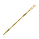 14k Yellow Gold Solid Round Box Chain (3.6 mm)