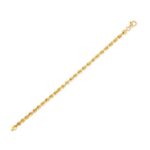 14k Yellow Gold Light Rope Chain (4.3 mm) 14k Yellow Gold Light Rope Chain (4.3 mm)