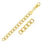 10k Yellow Gold Curb Chain (6.20 mm) 10k Yellow Gold Curb Chain (6.20 mm)