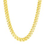 14k Yellow Gold 22 inch Polished Curb Chain Necklace 14k Yellow Gold 22 inch Polished Curb Chain Necklace