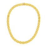 14k Yellow Gold Basket Weave Necklace 14k Yellow Gold Basket Weave Necklace