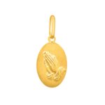14K Gold Praying Hands Necklace Pendant 14K Gold Praying Hands Necklace Pendant