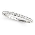 Timeless Diamond Wedding Ring 1/5 cttw 14k White Gold