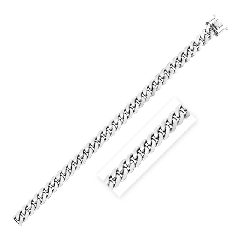 Sterling Silver Miami Cuban Chain (8.4 mm)