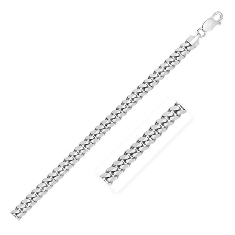Sterling Silver Miami Cuban Chain (6.30 mm)