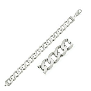 Sterling Silver Curb Style Bracelet (11.60 mm)