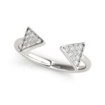 Diamond Arrow Head Open Ring 1/5 carat 14k White Gold Diamond Arrow Head Open Ring 1/5 carat 14k White Gold