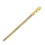 Ice Barrel Chain Necklace 14k Yellow Gold 4.25 mm Ice Barrel Chain Necklace 14k Yellow Gold 4.25 mm