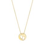 Baby Footprints Necklace in 10K Yellow Gold Baby Footprints Necklace in 10K Yellow Gold