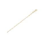 Gold Plated Paperclip Chain Sterling Silver 1.8 mm