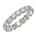 D88448207_1.jpg Round Cut Lab Grown Diamond Eternity Ring 2 carat FG/VS2 14k White Gold