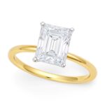 2 Carat Radiant Diamond Solitaire Ring Lab Grown IGI G/VS1 14K Yellow Gold 2 Carat Radiant Diamond Solitaire Ring Lab Grown IGI G/VS1 14K Yellow Gold