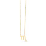14K Yellow Gold Scorpio Necklace