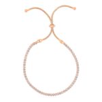 Adjustable Tennis Style Bracelet with Cubic Zirconia in Sterling Silver (5.1 mm) Adjustable Tennis Style Bracelet with Cubic Zirconia in Sterling Silver (5.1 mm)